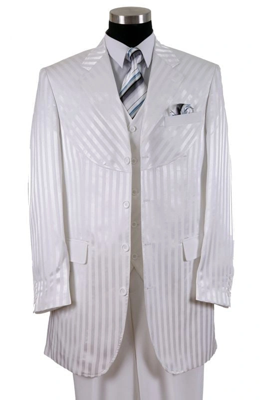 White Hot Milano Suit: Elevate Your Style Game! Own This Sharp Look Now!